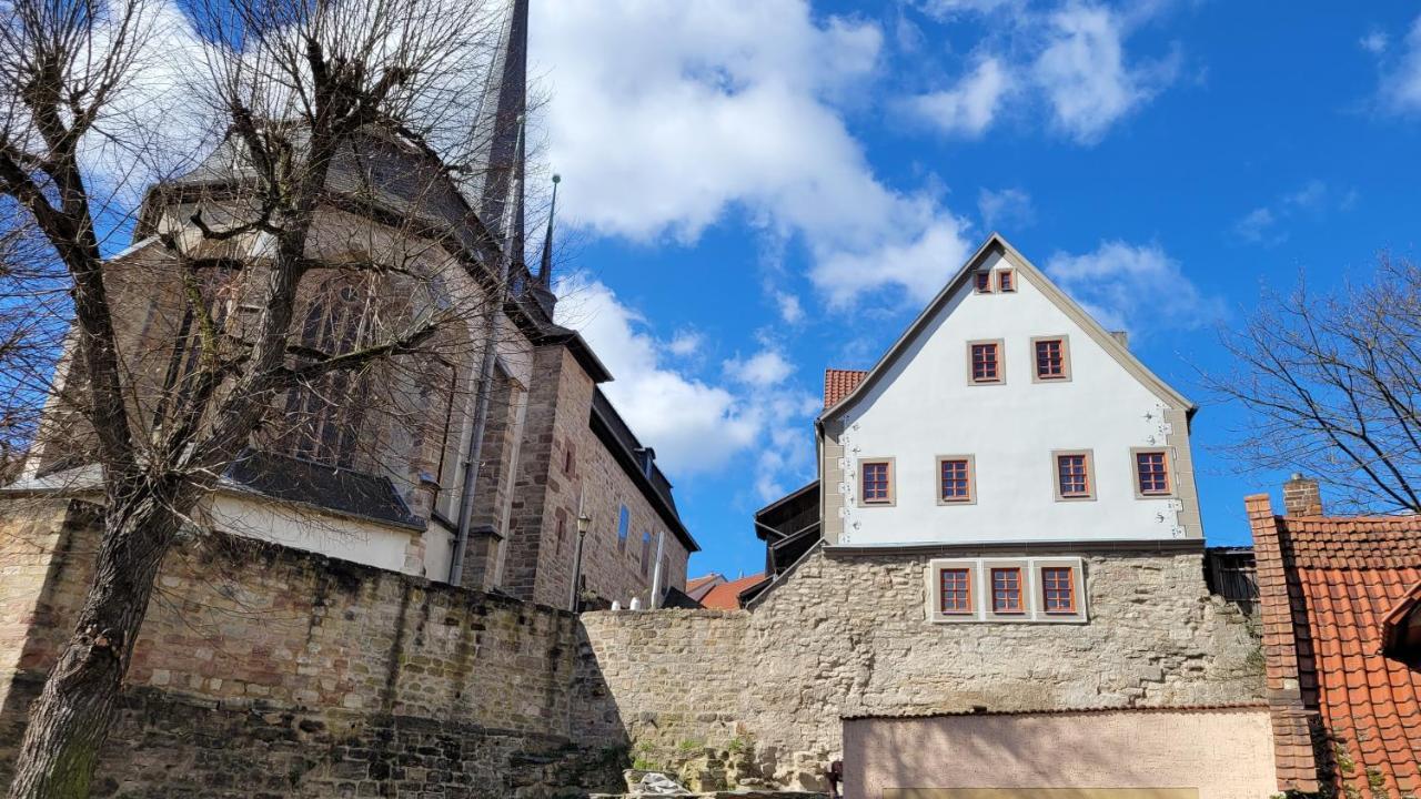 Die Alte Kantorei - Historische Ferienwohnung Kahla  ภายนอก รูปภาพ